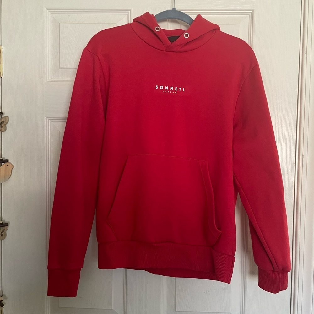 Sonetti London size small Red Men's Hoodie Made in Egypt